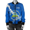 FUNSTUFFPRINTI Nicaragua Christmas Coat Of Arms Women Bomber Jacket X Style J78 Bomber Jacket