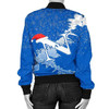 FUNSTUFFPRINTI Nicaragua Christmas Coat Of Arms Women Bomber Jacket X Style J78 Bomber Jacket