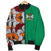 FUNSTUFFPRINTI Nigeria Men’s Bomber Jacket Ankara Pattern Th5 Bomber Jacket