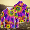 FUNSTUFFPRINT  HIPPIE   3D Hoodie and Zip Hoodie