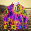 FUNSTUFFPRINT  HIPPIE   3D Hoodie and Zip Hoodie