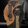 FUNSTUFFPRINT  Love Guitar    3D Hoodie and Zip Hoodie