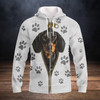 FUNSTUFFPRINT Dachshund    3D Hoodie and Zip Hoodie