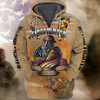 FUNSTUFFPRINT - Firefighter 3D Hoodie and Zip Hoodie