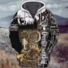 FUNSTUFFPRINT - Hunting     3D Hoodie and Zip Hoodie
