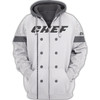 FUNSTUFFPRINT  Chef, Full Print  3D Hoodie and Zip Hoodie
