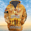 FUNSTUFFPRINT  Freedom Isn't Free, Veteran U.S    3D Hoodie and Zip Hoodie