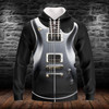 FUNSTUFFPRINT GUITAR - HADN     3D Hoodie and Zip Hoodie