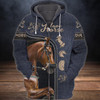 FUNSTUFFPRINT  Horse -  Full Print   - 3D Hoodie and Zip Hoodie