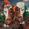 FUNSTUFFPRINT  Rooster - MXC     3D Hoodie and Zip Hoodie