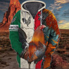 FUNSTUFFPRINT  Rooster - MXC     3D Hoodie and Zip Hoodie