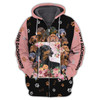 FUNSTUFFPRINT  Love Dachshund   3D Hoodie and Zip Hoodie