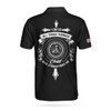 Custom Men Polo Shirt - Boilermaker I Can Do All Things Custom Polo Shirt, Personalized Black And White Boilermaker Shirt For Men