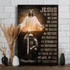 Jesus Christ Warrior Jesus Is My God Canvas Posters - Christian Wall Posters - Religious Wall Decor