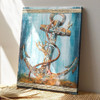 Anchor Under The Sea Canvas - Bible Christian Faith Canvas Posters - Christian Wall Posters - Religious Wall Decor