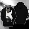 FUNSTUFFPRINT Bass Guitar 3D Full Print 196  3D Hoodie and Zip Hoodie