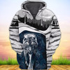 FUNSTUFFPRINT White Tiger 0404 - 3D Full Print    3D Hoodie and Zip Hoodie