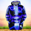 FUNSTUFFPRINT  GUITAR - NA93   3D Hoodie and Zip Hoodie