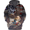 FUNSTUFFPRINT  Eagle Texas, Texas Pride, 3D Full Print   3D Hoodie and Zip Hoodie