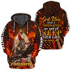 FUNSTUFFPRINT    God Bless Firefighter, 3D Full Print  3D Hoodie and Zip Hoodie