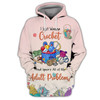 FUNSTUFFPRINT  Love Crochet - 3D Full Print TD96    3D Hoodie and Zip Hoodie