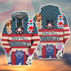FUNSTUFFPRINT    Cat America - 3D Full Print   3D Hoodie and Zip Hoodie