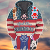 FUNSTUFFPRINT    Cat America - 3D Full Print   3D Hoodie and Zip Hoodie