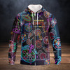 FUNSTUFFPRINT   Born To Play Darts Shoot To Thrill   3D Hoodie and Zip Hoodie