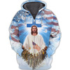 FUNSTUFFPRINT   Veteran God - 3D Full Print    3D Hoodie and Zip Hoodie