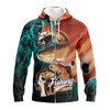 FUNSTUFFPRINT  Redfish Fishing -  Full Print   3D Hoodie and Zip Hoodie