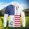 FUNSTUFFPRINT Golf HA - Full Print  3D Hoodie and Zip Hoodie