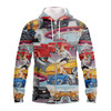 FUNSTUFFPRINT Hot Rod  3D Hoodie and Zip Hoodie