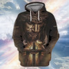 FUNSTUFFPRINT Jesus 3d full print shirt gift for christian 3D Hoodie and Zip Hoodie