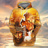 FUNSTUFFPRINT Jesus 3d full print shirt christian gift  3D Hoodie and Zip Hoodie