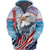 FUNSTUFFPRINT Liberties Patriot Eage American Pride 3D Hoodie and Zip Hoodie
