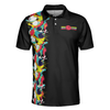 Bowling Men Polo Shirt - Black Bowling, Grab Your Balls We're Going Bowling Polo Shirt For Men - Perfect Gift For Friend, Family, Bowling Lovers