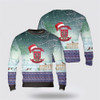 FUNSTUFFPRINT Army Sweater, US Army Special Forces 7th Special Forces Group (Airborne) (7th SFG) (A) Christmas Sweater Ugly  Sweater