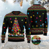 FUNSTUFFPRINT Autism Tree Christmas Ugly Christmas Sweater, Xmas Tree Sweater, Christmas Sweater Ugly  Sweater