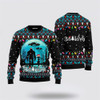 FUNSTUFFPRINT Bigfoot Christmas Ugly Christmas Sweater – Gifts For Ugly Sweater Lovers Ugly  Sweater