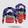 FUNSTUFFPRINT Bigfoot Merry Christmas Ugly Sweater – Gifts For Bigfoot Lovers Ugly  Sweater