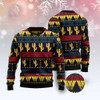FUNSTUFFPRINT Cactus Group Pattern Ugly Christmas Sweater, Christmas Sweater, Ugly Sweater, Funny Xmas Sweaters Ugly  Sweater
