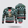 FUNSTUFFPRINT Cardigan Welsh Corgi Santa Printed Christmas Ugly Sweater – Pet Lover Christmas Sweater Ugly  Sweater