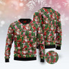 FUNSTUFFPRINT Chihuahua Santa Claus Ugly Christmas Sweater, Dog Ugly Christmas Sweater, Ugly Dog Sweaters Ugly  Sweater