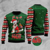 FUNSTUFFPRINT Chihuahua Santa Paws Ugly Christmas Sweater, Dog Ugly Christmas Sweater, Ugly Dog Sweaters Ugly  Sweater