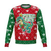 FUNSTUFFPRINT Dinosaur T-rex Christmas Ugly Sweater, Christmas Sweater, Ugly Sweater, Funny Xmas Sweaters Ugly  Sweater