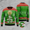 FUNSTUFFPRINT Flamingo Pine Tree Ugly Christmas Sweater, Xmas Tree Sweater, Christmas Sweater Ugly  Sweater