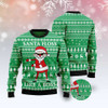 FUNSTUFFPRINT Funny Santa Claus Ugly Christmas Sweater, Christmas Sweater, Ugly Sweater, Funny Xmas Sweaters Ugly  Sweater
