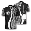 Custom 3D All Over Print Hawaian Pattern Custom Bowling Jerseys for Men, Perfect Gift for Bowling Lover