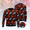 FUNSTUFFPRINT Horse Love Ugly Christmas Sweater, Christmas Sweater, Ugly Sweater, Funny Xmas Sweaters Ugly  Sweater