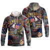 FUNSTUFFPRINT  Independence American Let Freedom Reign 3D Hoodie and Zip Hoodie